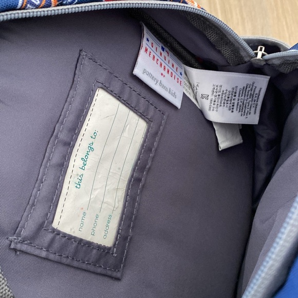 Pottery Barn Kids MLB Teams Navy Sports Mini Backpack - Picture 4 of 4